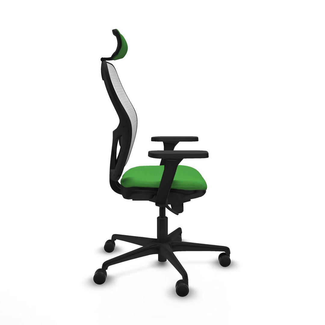Office Chair with Headrest Piqueras y Crespo 3D036N2 Green