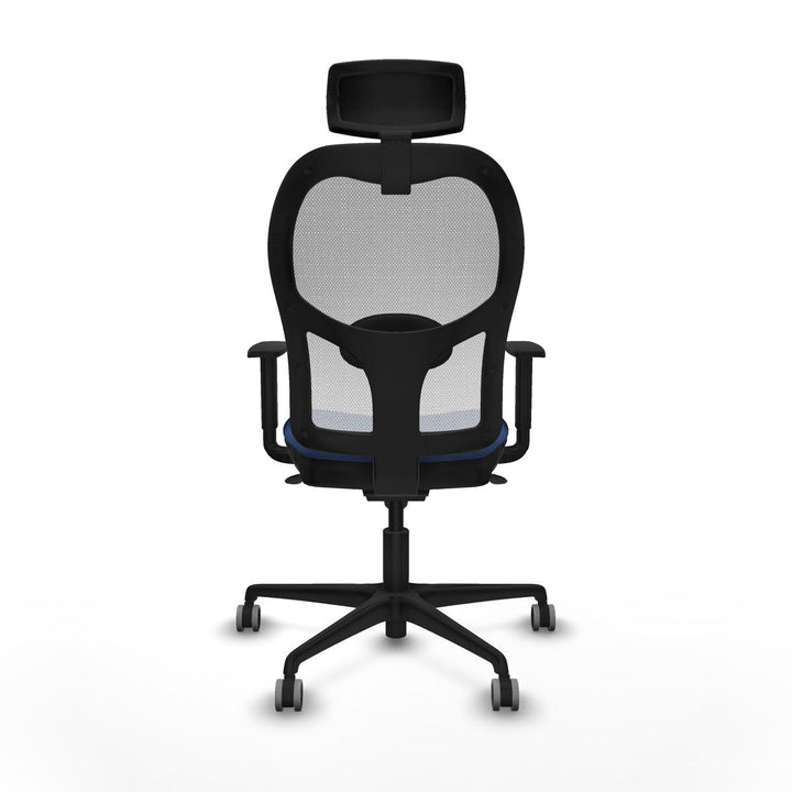 Office Chair with Headrest Piqueras y Crespo 1D036G2 Navy Blue