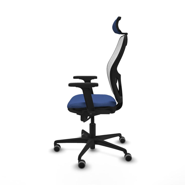 Office Chair with Headrest Piqueras y Crespo 2D036G2 Navy Blue