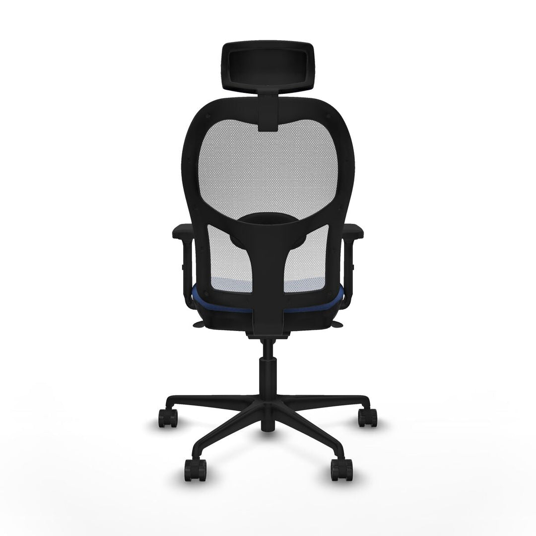 Office Chair with Headrest Piqueras y Crespo 2D036N2 Navy Blue