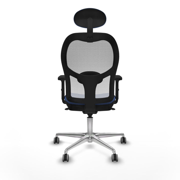 Office Chair with Headrest Piqueras y Crespo 2D086G1 Navy Blue