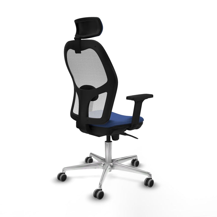 Office Chair with Headrest Piqueras y Crespo 2D086G2 Navy Blue