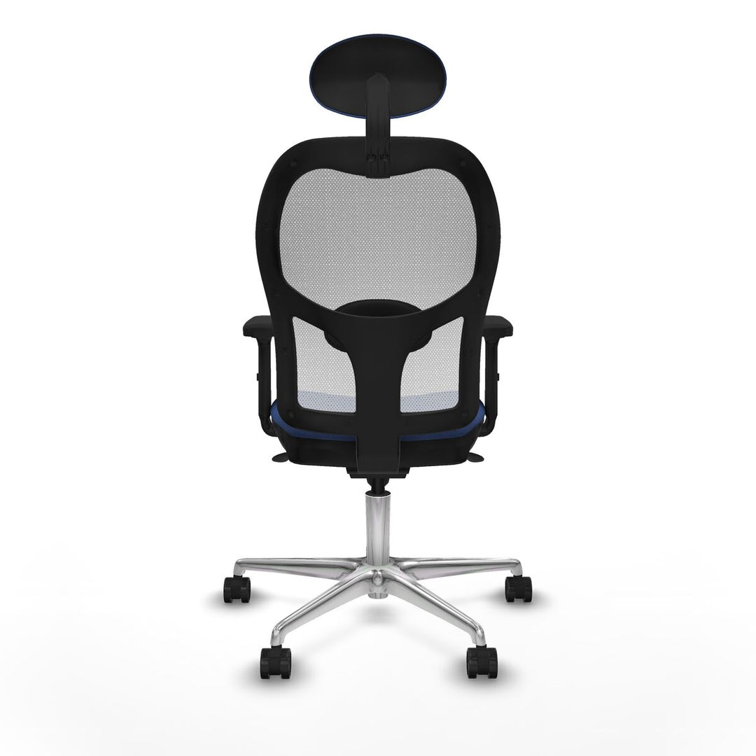 Office Chair with Headrest Piqueras y Crespo 2D086N1 Navy Blue