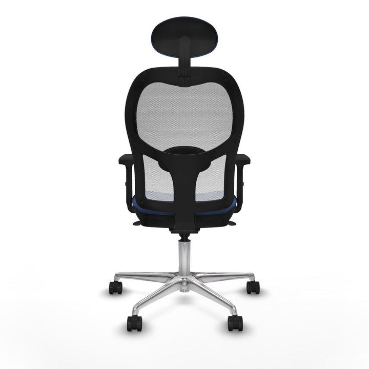 Office Chair with Headrest Piqueras y Crespo 2D086N1 Navy Blue