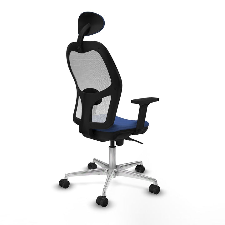 Office Chair with Headrest Piqueras y Crespo 2D086N1 Navy Blue