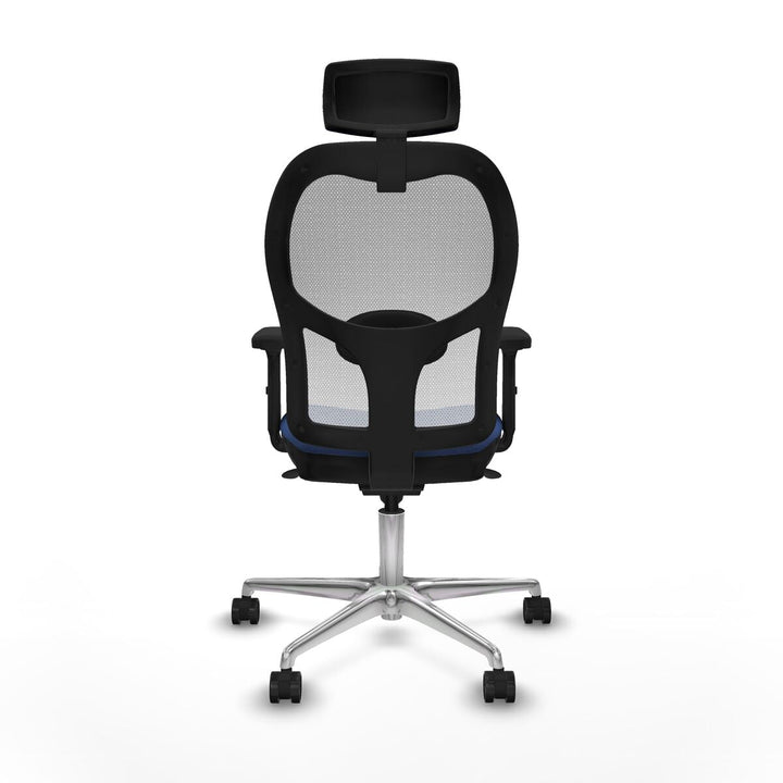 Office Chair with Headrest Piqueras y Crespo 2D086N2 Navy Blue