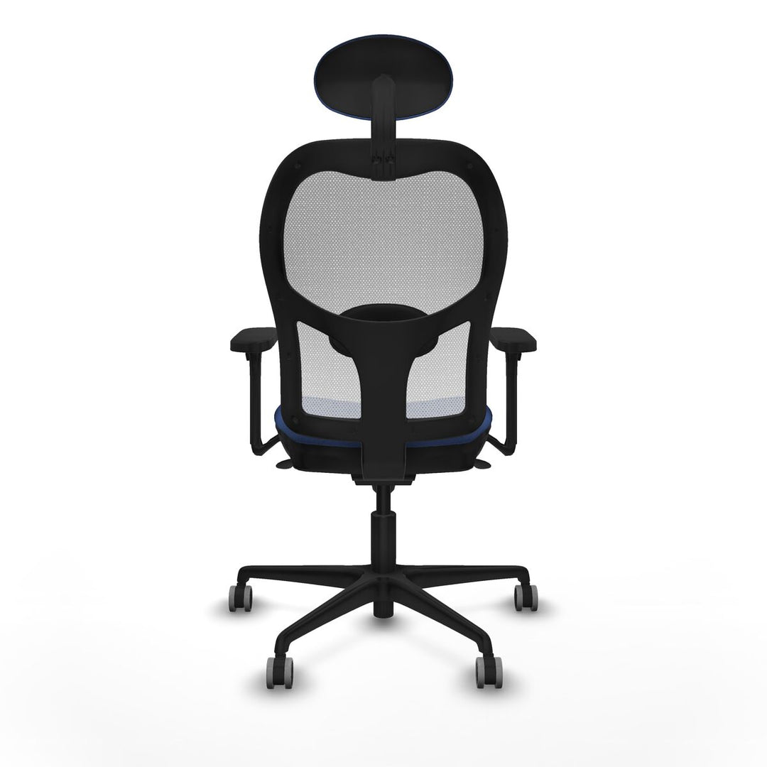 Office Chair with Headrest Piqueras y Crespo 3D036G1 Navy Blue