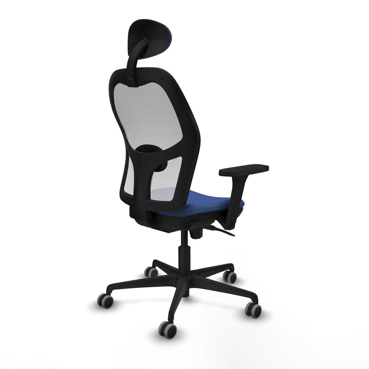 Office Chair with Headrest Piqueras y Crespo 3D036G1 Navy Blue