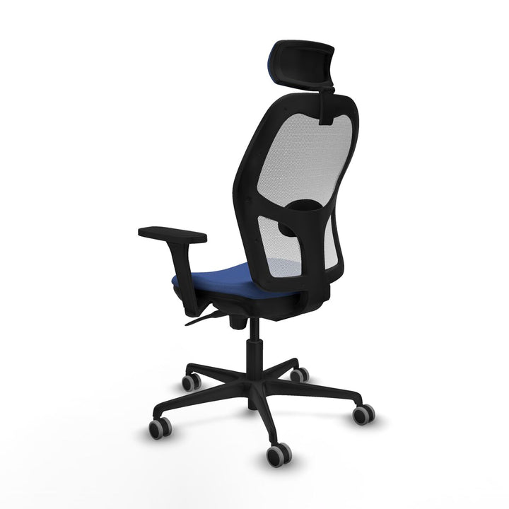 Office Chair with Headrest Piqueras y Crespo 3D036G2 Navy Blue