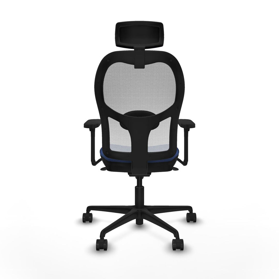 Office Chair with Headrest Piqueras y Crespo 3D036N2 Navy Blue
