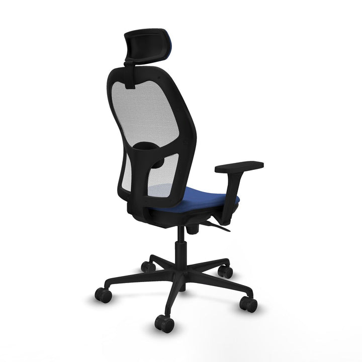 Office Chair with Headrest Piqueras y Crespo 3D036N2 Navy Blue