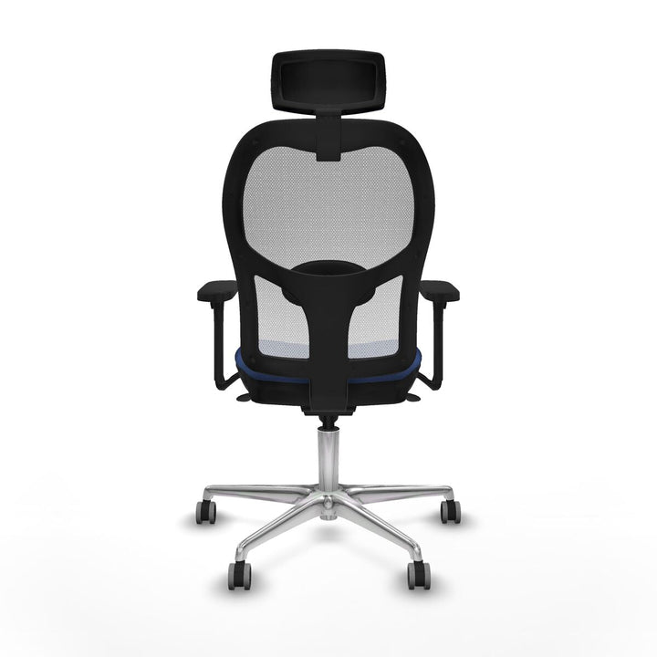 Office Chair with Headrest Piqueras y Crespo 3D086G2 Navy Blue