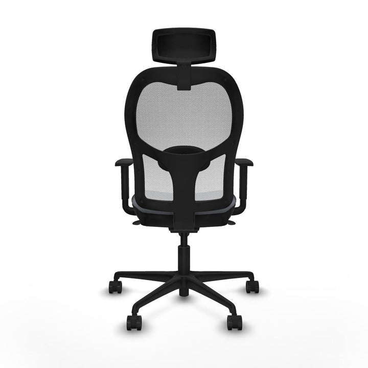 Office Chair with Headrest Piqueras y Crespo 1D036N2 Grey