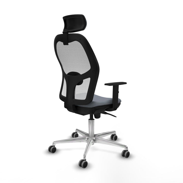 Office Chair with Headrest Piqueras y Crespo 1D086G2 Grey