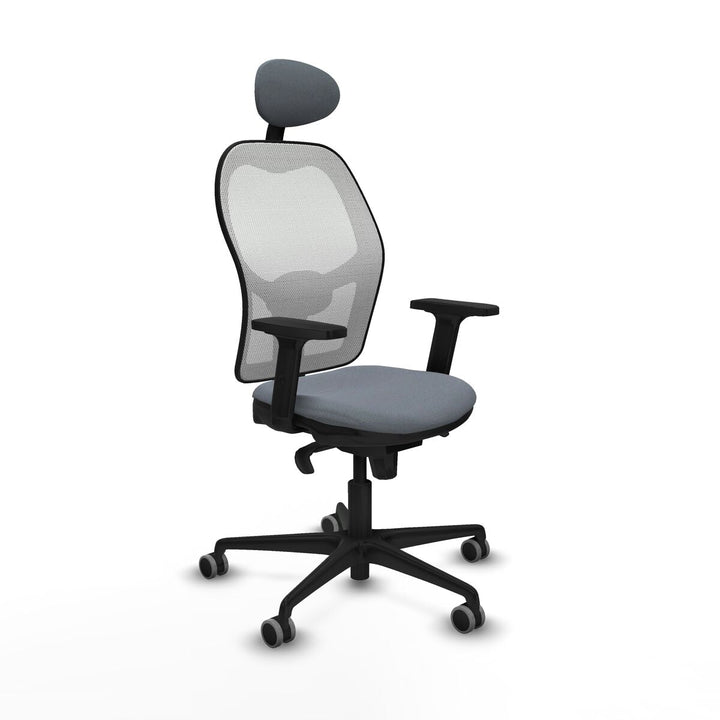 Office Chair with Headrest Piqueras y Crespo 2D036G1 Grey