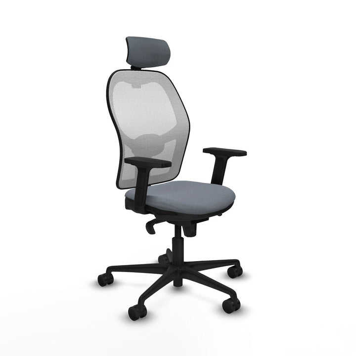 Office Chair with Headrest Piqueras y Crespo 2D036N2 Grey