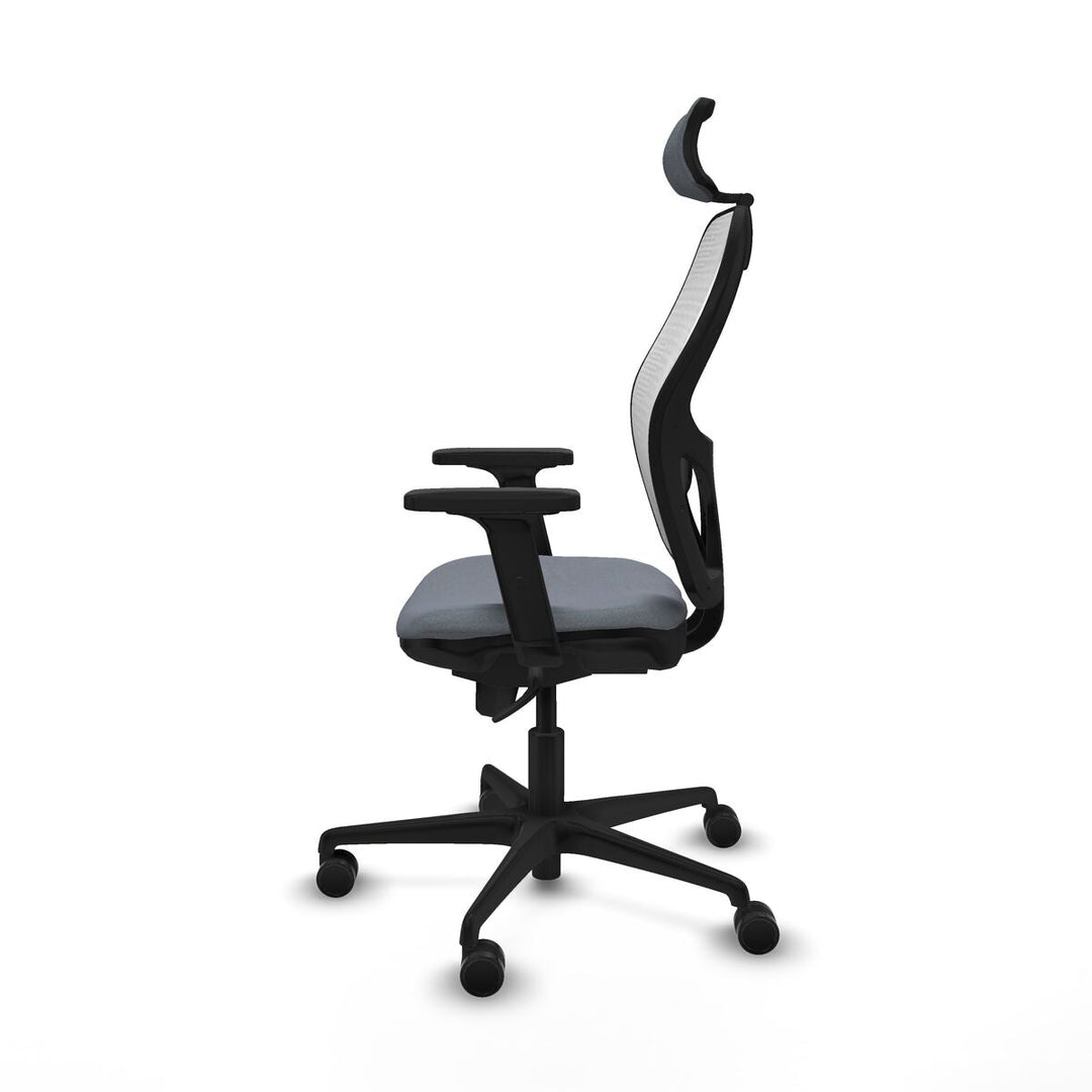 Office Chair with Headrest Piqueras y Crespo 2D036N2 Grey