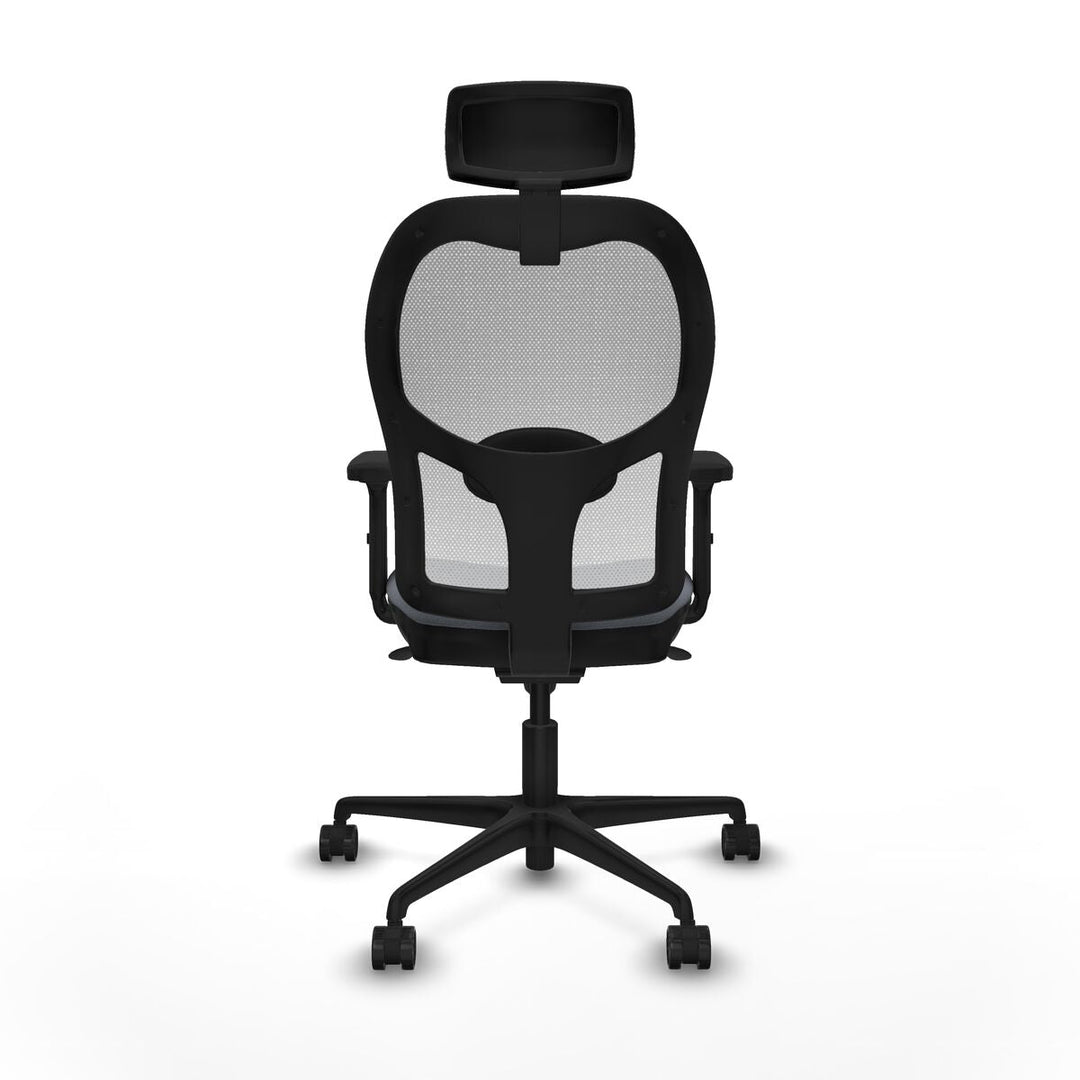 Office Chair with Headrest Piqueras y Crespo 2D036N2 Grey