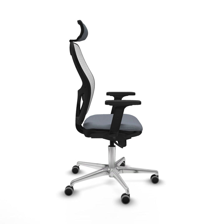 Office Chair with Headrest Piqueras y Crespo 2D086G2 Grey