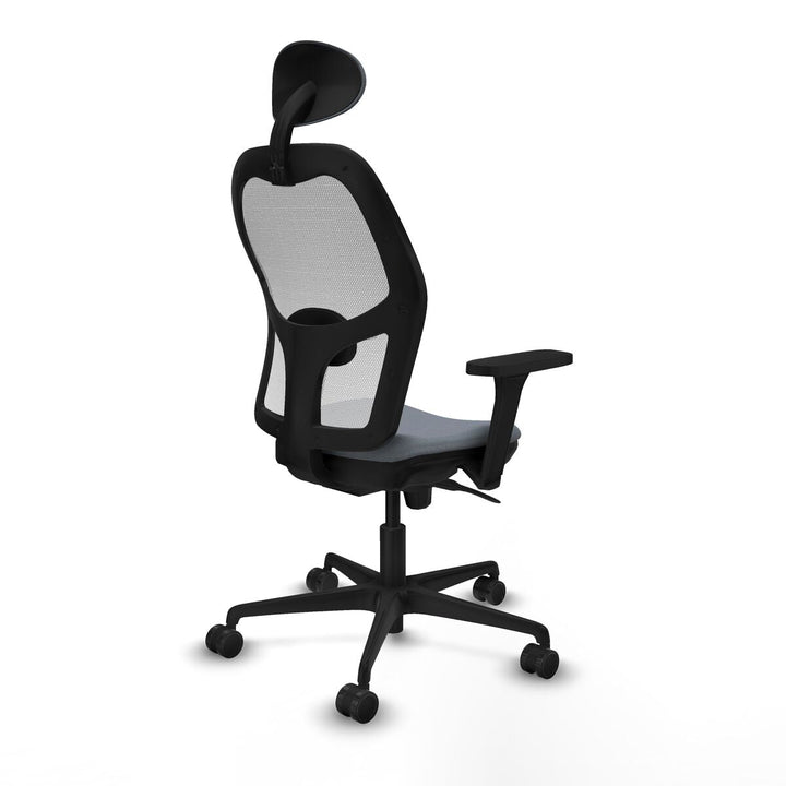 Office Chair with Headrest Piqueras y Crespo 3D036N1 Grey