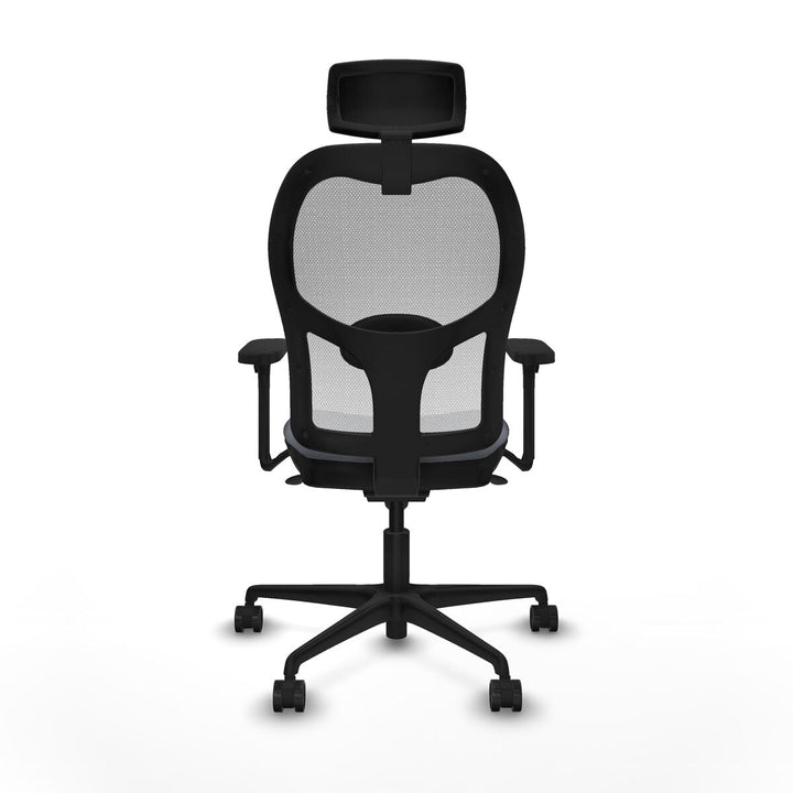 Office Chair with Headrest Piqueras y Crespo 3D036N2 Grey