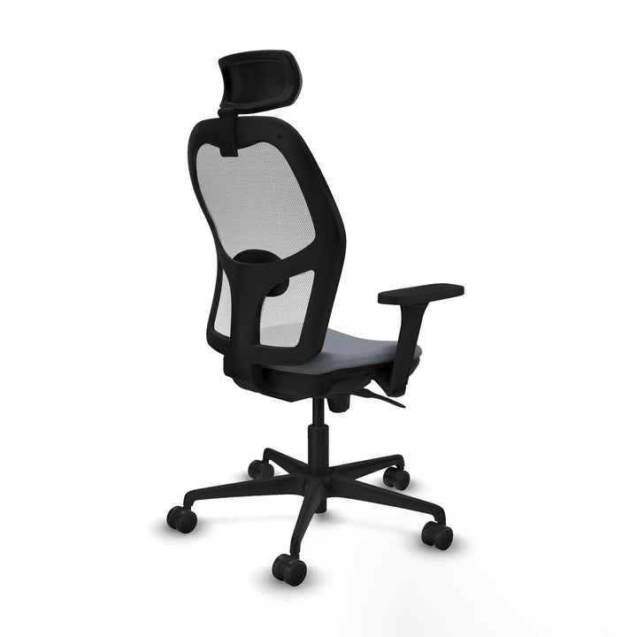 Office Chair with Headrest Piqueras y Crespo 3D036N2 Grey