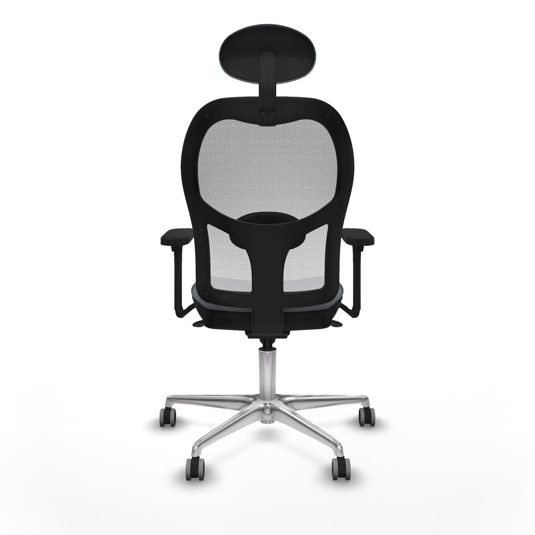 Office Chair with Headrest Piqueras y Crespo 3D086G1 Grey