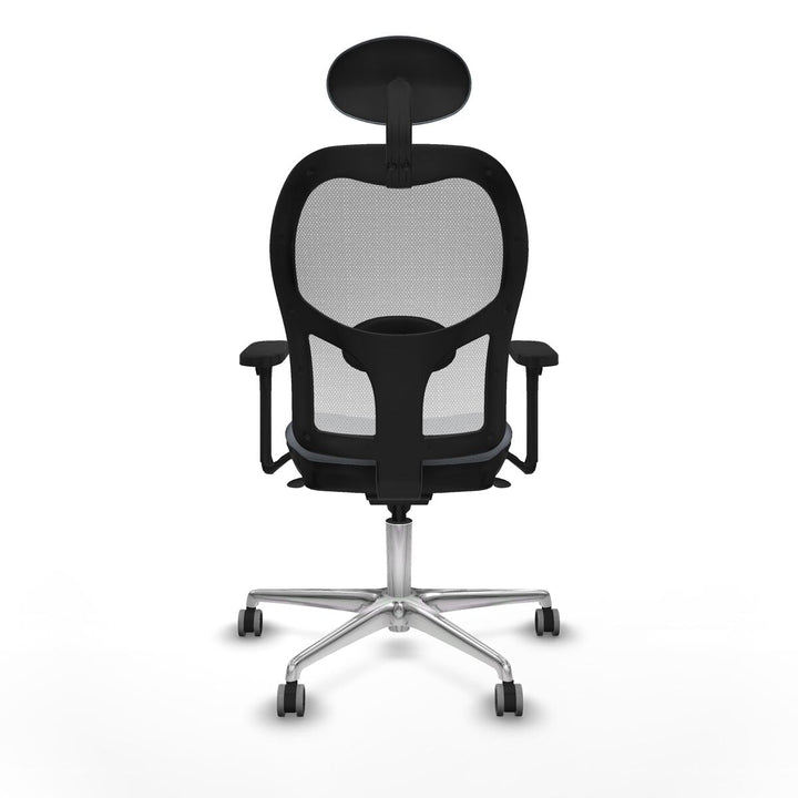 Office Chair with Headrest Piqueras y Crespo 3D086G1 Grey