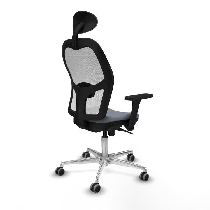 Office Chair with Headrest Piqueras y Crespo 3D086G1 Grey