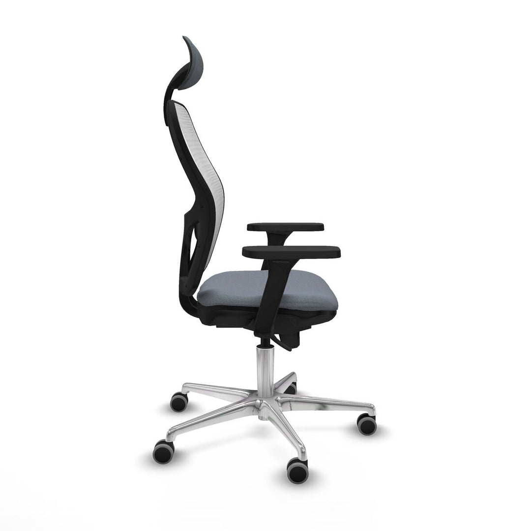 Office Chair with Headrest Piqueras y Crespo 3D086G1 Grey