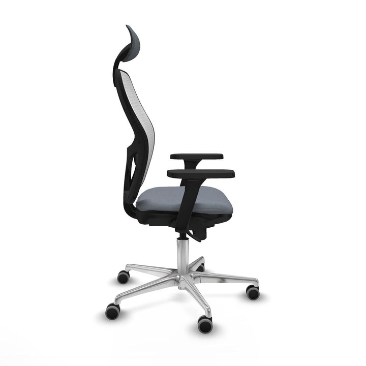 Office Chair with Headrest Piqueras y Crespo 3D086G1 Grey