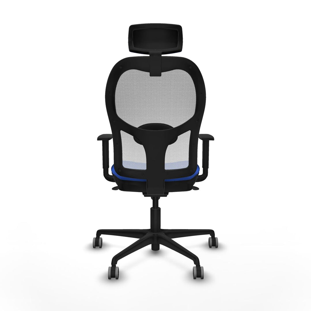 Office Chair with Headrest Piqueras y Crespo 1D036G2 Blue
