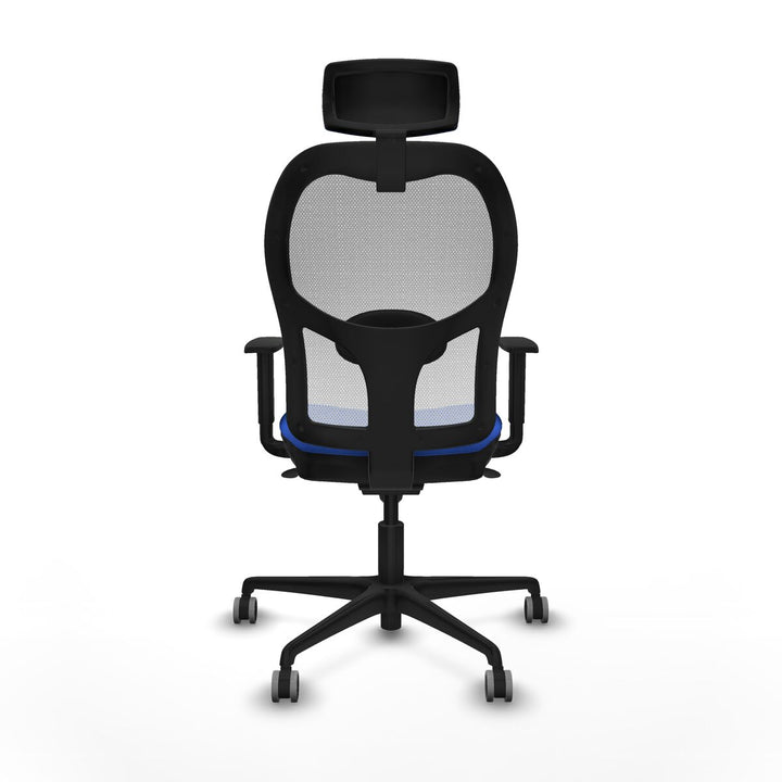Office Chair with Headrest Piqueras y Crespo 1D036G2 Blue