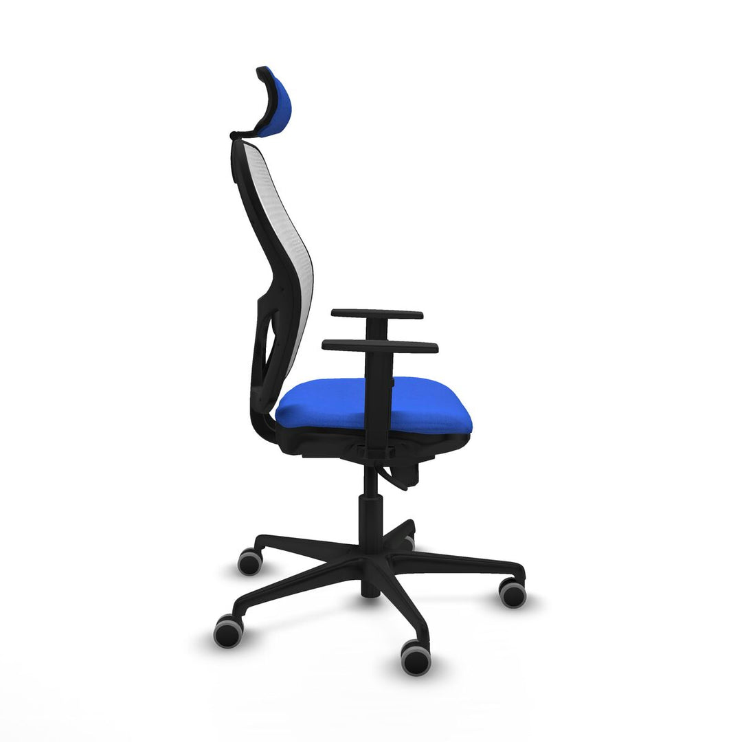 Office Chair with Headrest Piqueras y Crespo 1D036G2 Blue