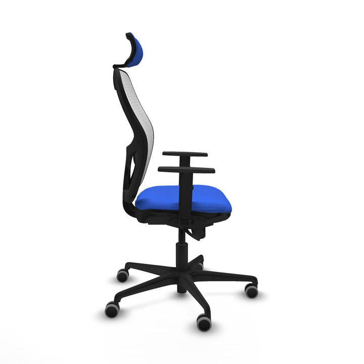 Office Chair with Headrest Piqueras y Crespo 1D036G2 Blue