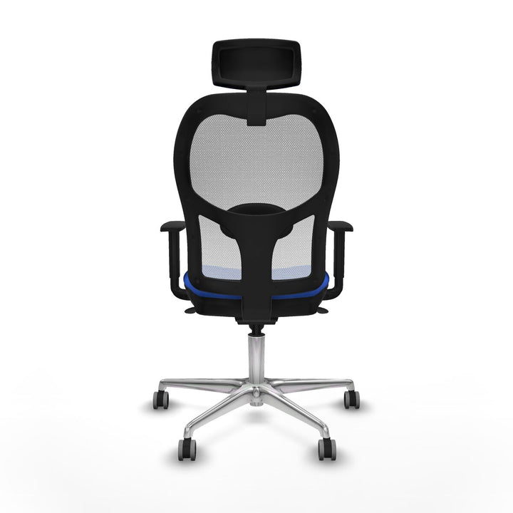 Office Chair with Headrest Piqueras y Crespo 1D086G2 Blue