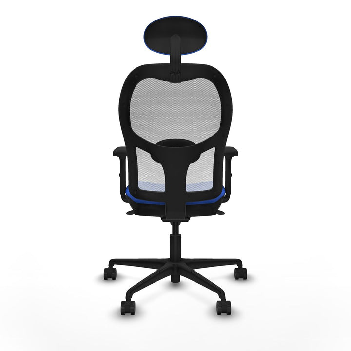 Office Chair with Headrest Piqueras y Crespo 2D036N1 Blue