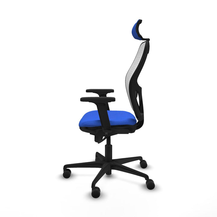 Office Chair with Headrest Piqueras y Crespo 2D036N2 Blue