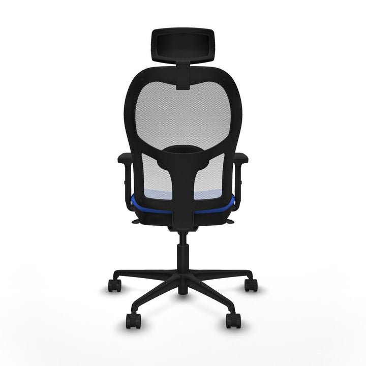 Office Chair with Headrest Piqueras y Crespo 2D036N2 Blue