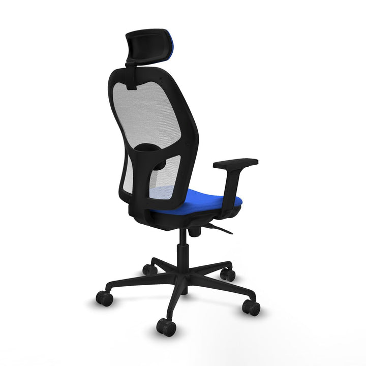 Office Chair with Headrest Piqueras y Crespo 2D036N2 Blue