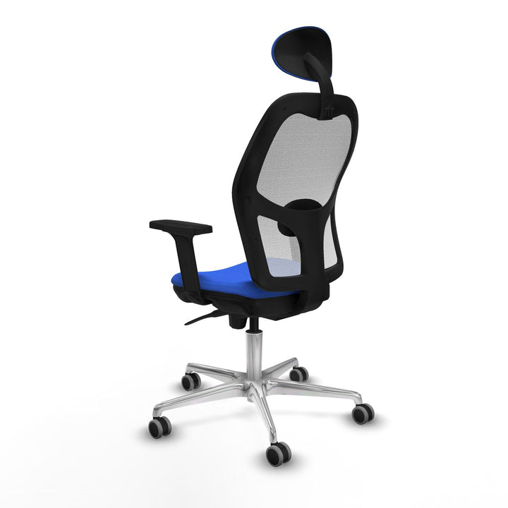 Office Chair with Headrest Piqueras y Crespo 2D086G1 Blue