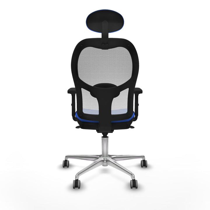Office Chair with Headrest Piqueras y Crespo 2D086G1 Blue