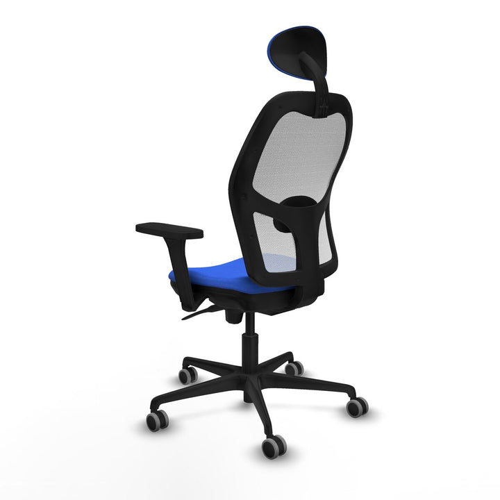 Office Chair with Headrest Piqueras y Crespo 3D036G1 Blue