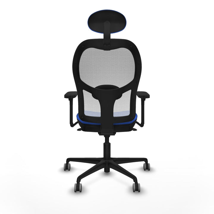 Office Chair with Headrest Piqueras y Crespo 3D036G1 Blue