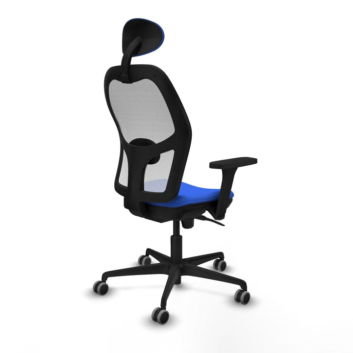 Office Chair with Headrest Piqueras y Crespo 3D036G1 Blue