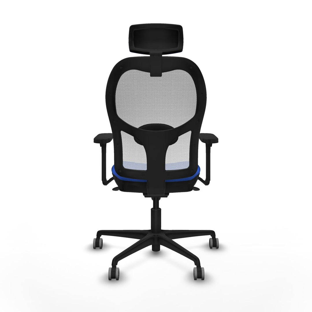Office Chair with Headrest Piqueras y Crespo 3D036G2 Blue