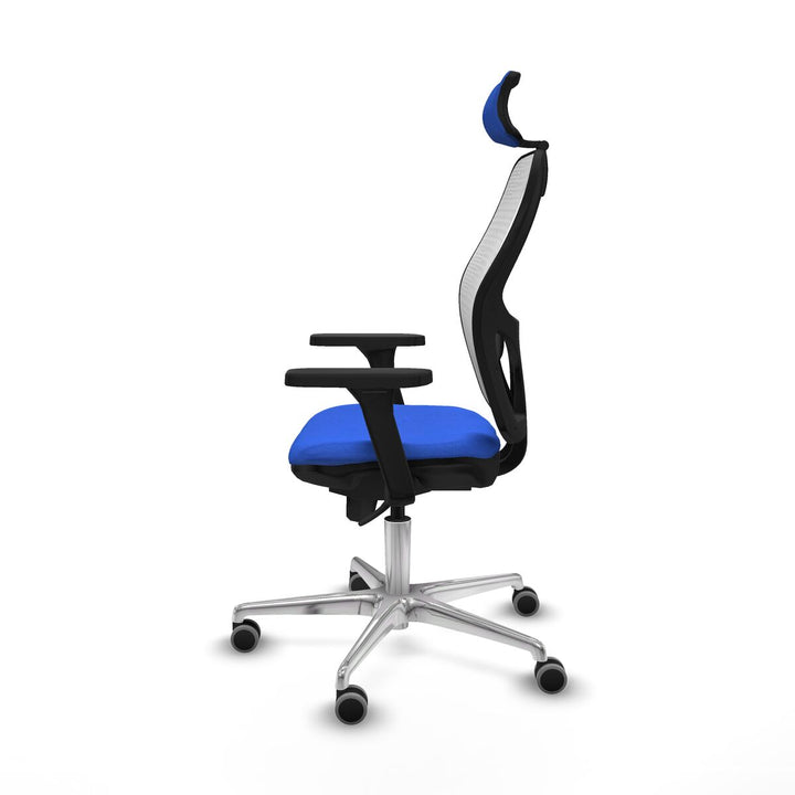 Office Chair with Headrest Piqueras y Crespo 3D086G2 Blue