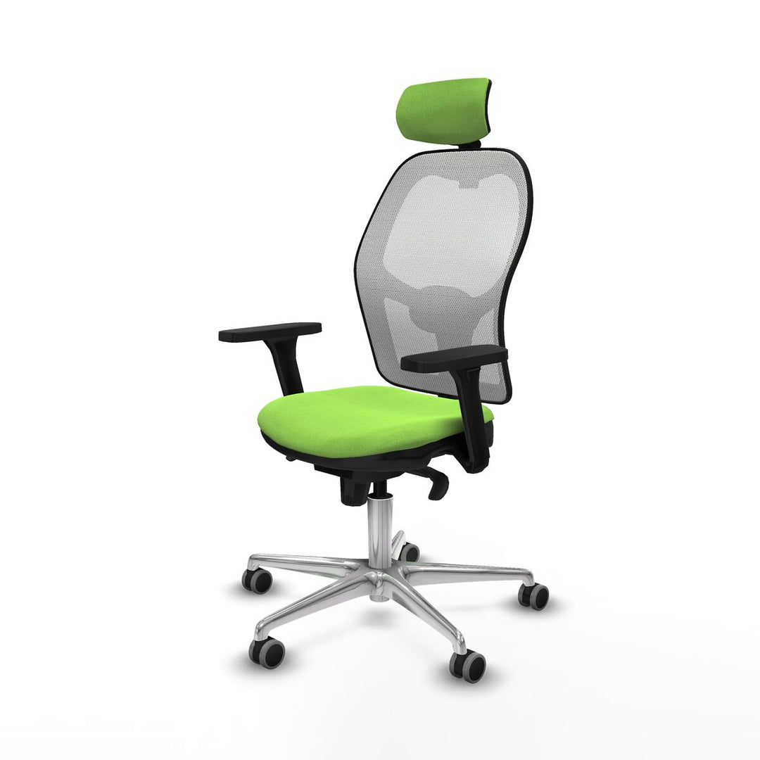 Office Chair with Headrest Piqueras y Crespo 3D086G2 Pistachio