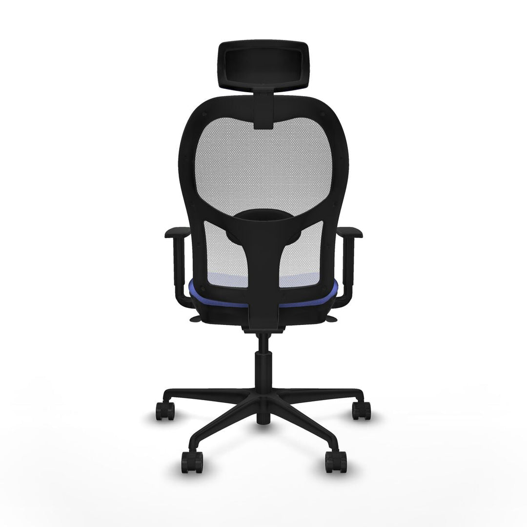 Office Chair with Headrest Piqueras y Crespo 1D036N2 Light Blue