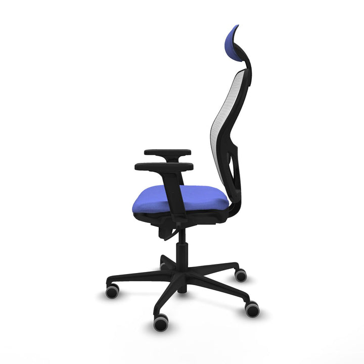 Office Chair with Headrest Piqueras y Crespo 2D036G1 Light Blue